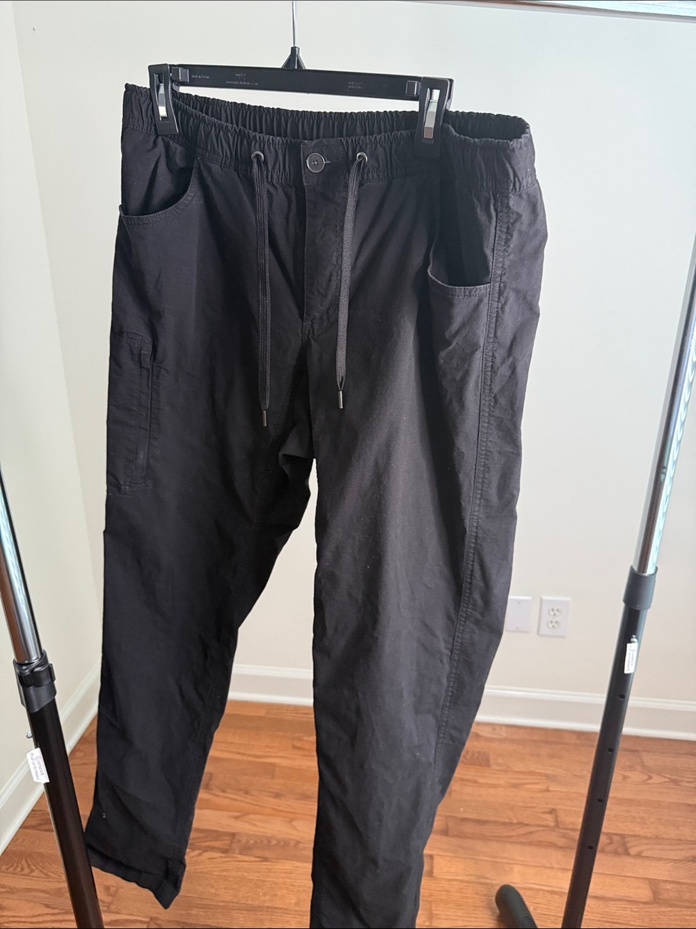 BYLT Basics Black Drawstring Weekender Pants XL